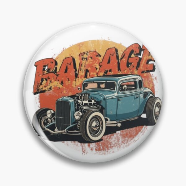 Item preview, Hot Rod Classic – Retro Garage Artwork designed and sold by mari0n980.