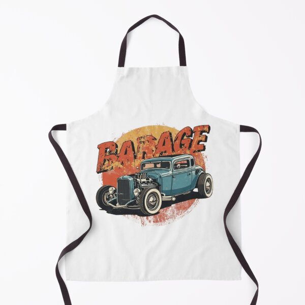Item preview, Hot Rod Classic – Retro Garage Artwork designed and sold by mari0n980.