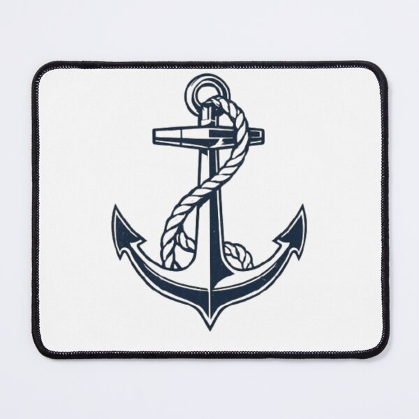 Item preview, Nautical Anchor Emblem – Maritime Vintage Design designed and sold by mari0n980.