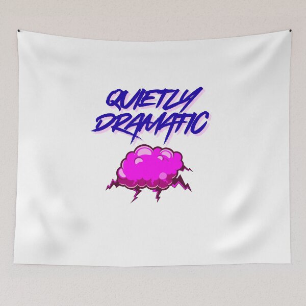Item preview, Quietly Dramatic purple Energy Activated designed and sold by SloganSauce.