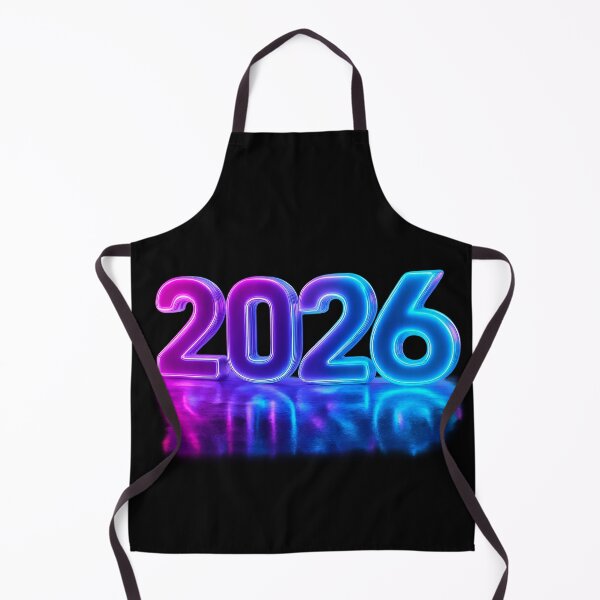 Item preview, 3D Neon Glow 2026 – Futuristic New Year Celebration Typography designed and sold by FUIRY .