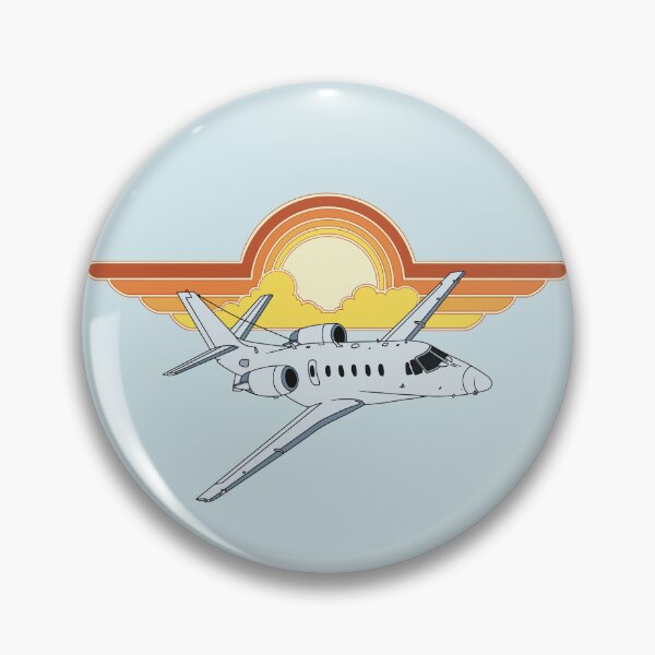 Item preview, Cessna Citation Jet Pilot Wings Aviation Design designed and sold by skye-studio.