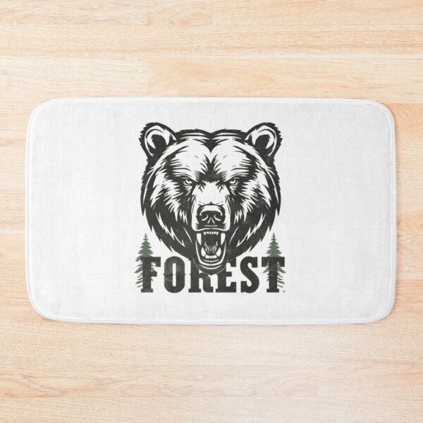 Item preview, Wild Bear Head – Forest Vintage Print designed and sold by mari0n980.