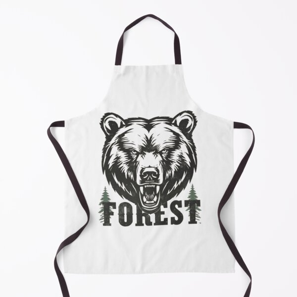 Item preview, Wild Bear Head – Forest Vintage Print designed and sold by mari0n980.