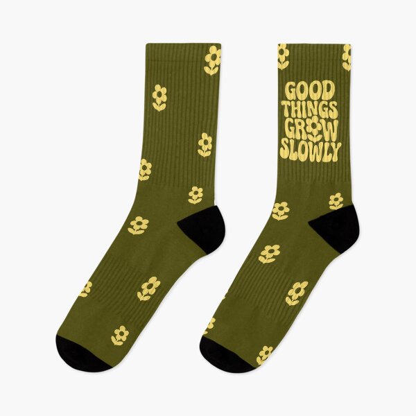 Item preview, Good Things Grow Slowly ,Growth Mindset Quote designed and sold by CloudyPress.