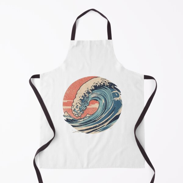Item preview, Retro Surf Wave – Vintage Beach Art designed and sold by mari0n980.