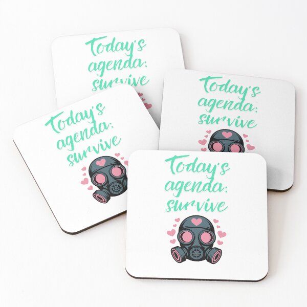 Item preview, Today’s Agenda: Simply Survive designed and sold by SloganSauce.