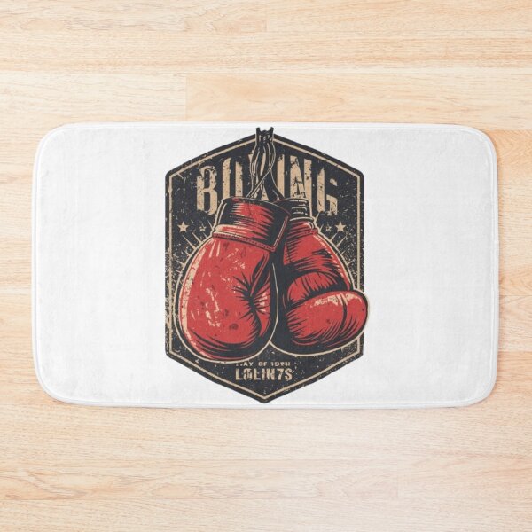 Item preview, Old-School Boxing Gloves – Vintage Emblem designed and sold by mari0n980.
