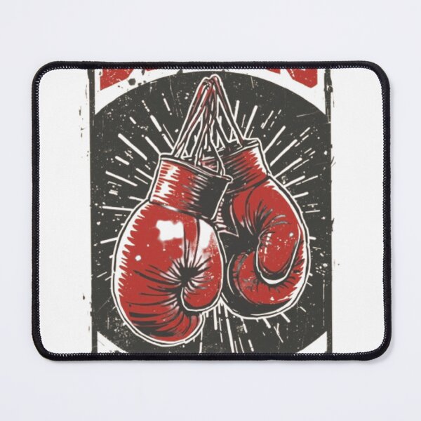 Item preview, Old-School Boxing Gloves – Vintage Emblem designed and sold by mari0n980.