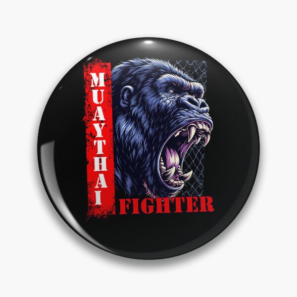 Item preview, Muay Thai Fighter Gorilla designed and sold by ReneMM.