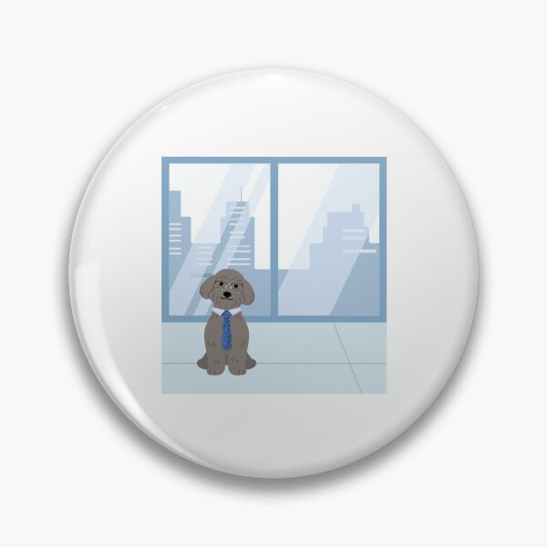 Item preview, Dog CEO – Funny Workaholic Dog Cartoon designed and sold by ade-datt.