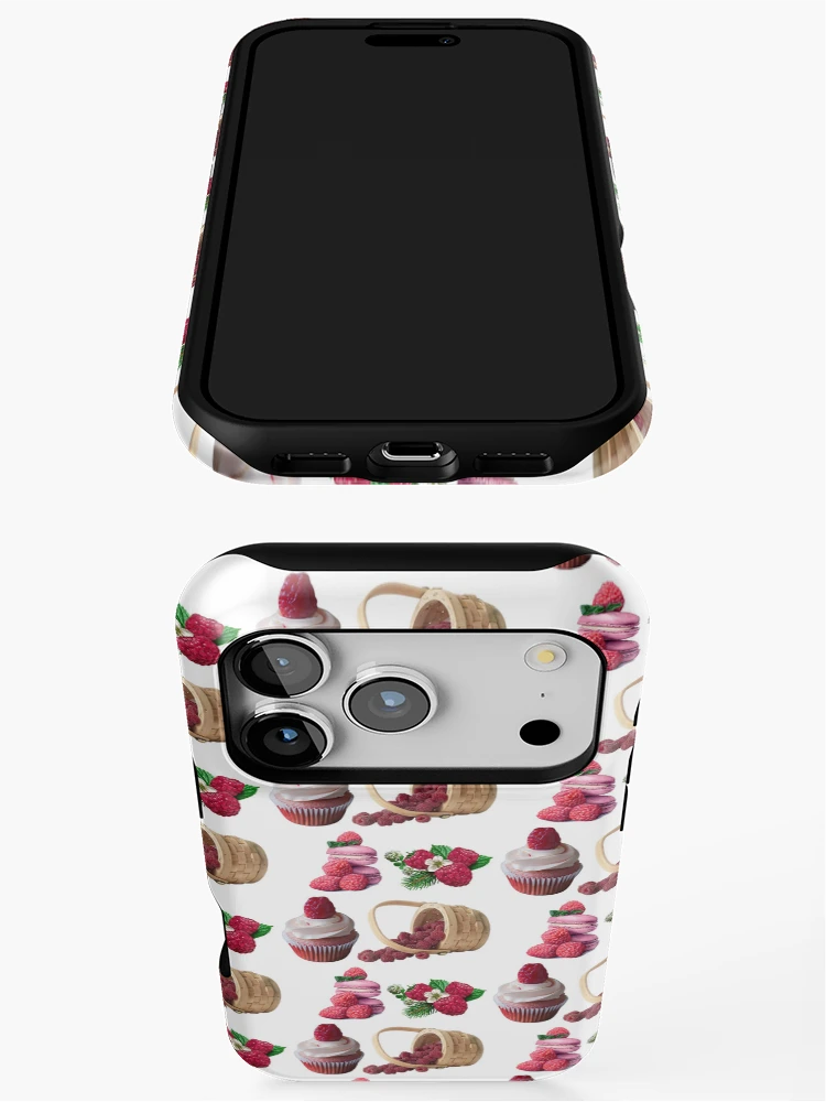 Thumbnail 3 of 4, iPhone Case, Raspberry Sticker Pack  designed and sold by Letsgonjdevils0.