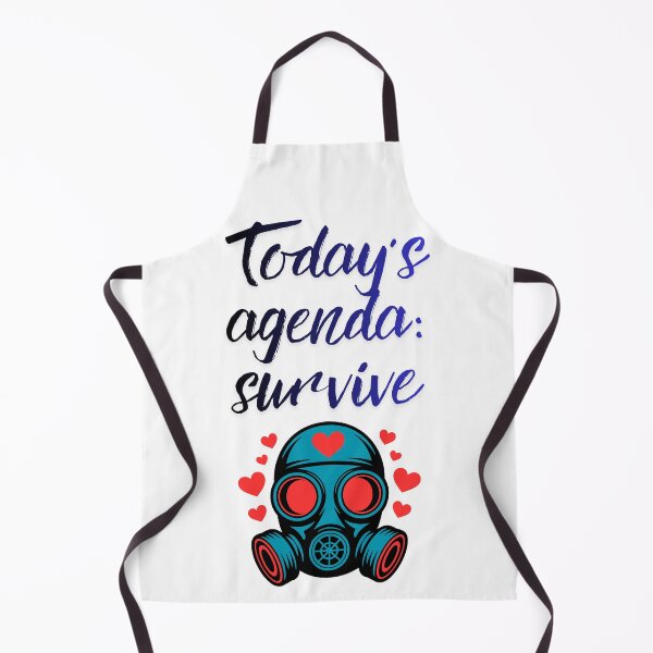 Item preview, Today’s Agenda: Simply Survive Fun quote designed and sold by SloganSauce.