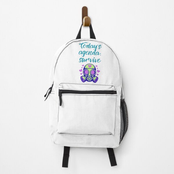 Item preview, Today’s Agenda: Survive Cool quote designed and sold by SloganSauce.
