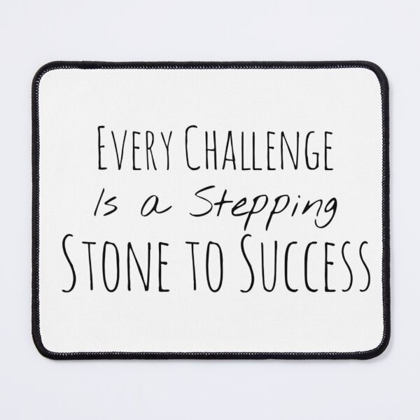 Item preview, Every Challenge Is a Stepping Stone to Success – Resilience Affirmation designed and sold by Camila  Ardila.