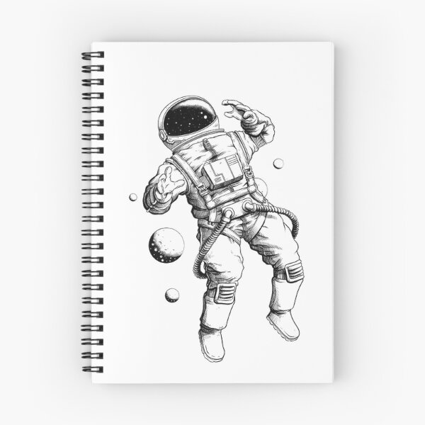 Aperçu de l'œuvre Astronaut floating in spacA T-shirt créée et vendue par majda16.