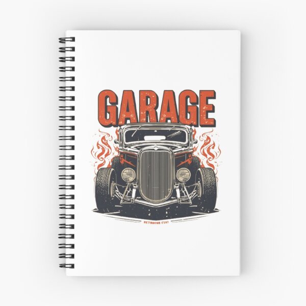 Item preview, Hot Rod Classic – Retro Garage Artwork designed and sold by mari0n980.