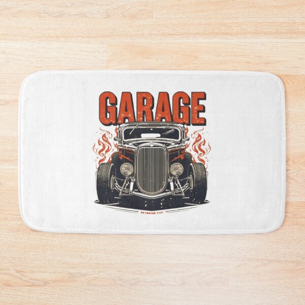 Item preview, Hot Rod Classic – Retro Garage Artwork designed and sold by mari0n980.