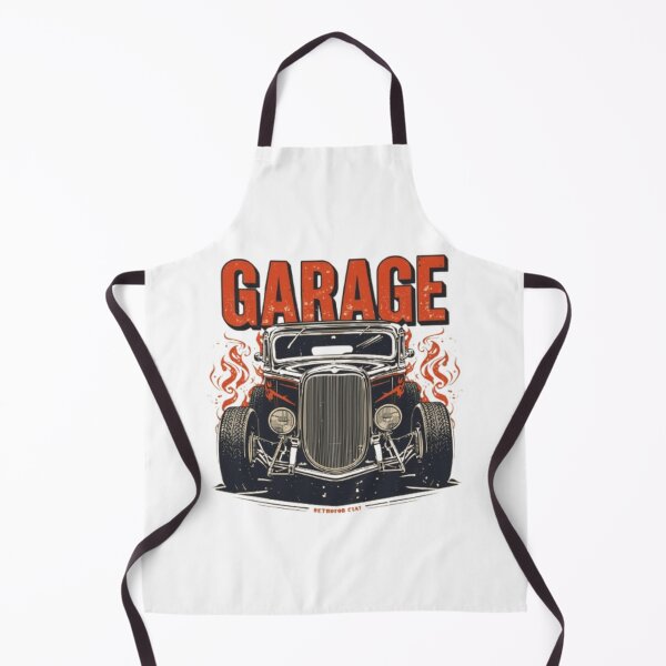 Item preview, Hot Rod Classic – Retro Garage Artwork designed and sold by mari0n980.
