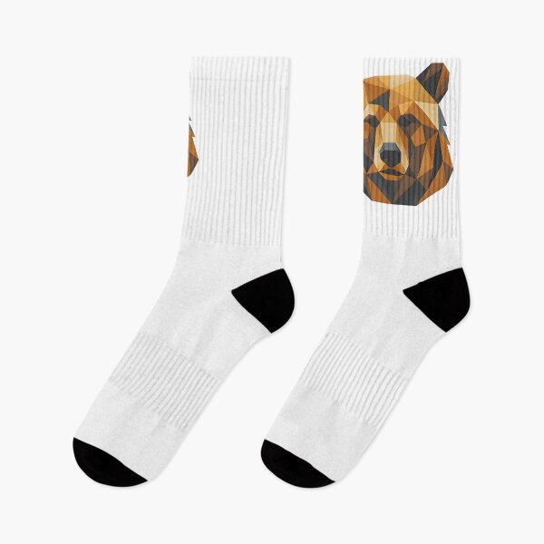 Item preview, Geometric Bear Face designed and sold by tbearsdesigns.