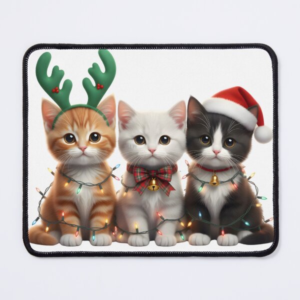 Item preview, Cat Christmas Lights – Unisex Holiday Graphic – Festive Cat Design designed and sold by Latikshop.