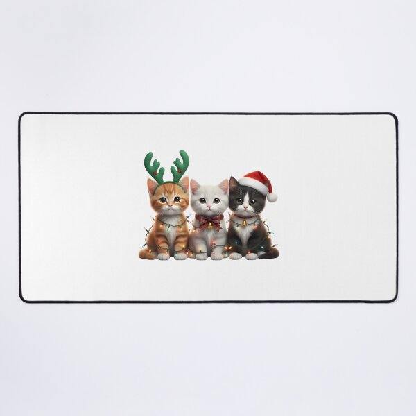 Item preview, Cat Christmas Lights – Unisex Holiday Graphic – Festive Cat Design designed and sold by Latikshop.