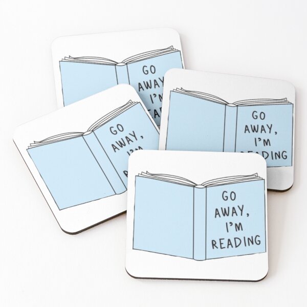 Item preview, Go Away, I'm Reading designed and sold by Letsgonjdevils0.