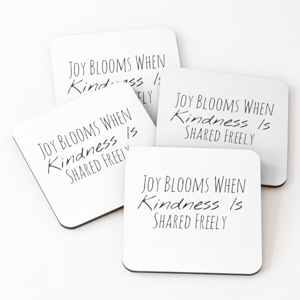 Item preview, Joy Blooms When Kindness Is Shared Freely – Positivity Affirmation designed and sold by Camila  Ardila.