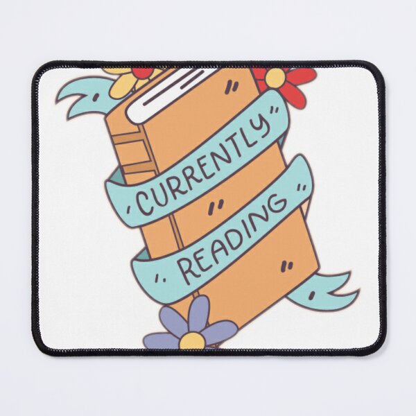 Item preview, Currently Reading Sticker designed and sold by Letsgonjdevils0.