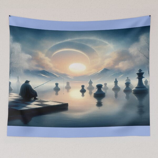 Item preview, Winter Solstice Chess Lake designed and sold by daweave77.