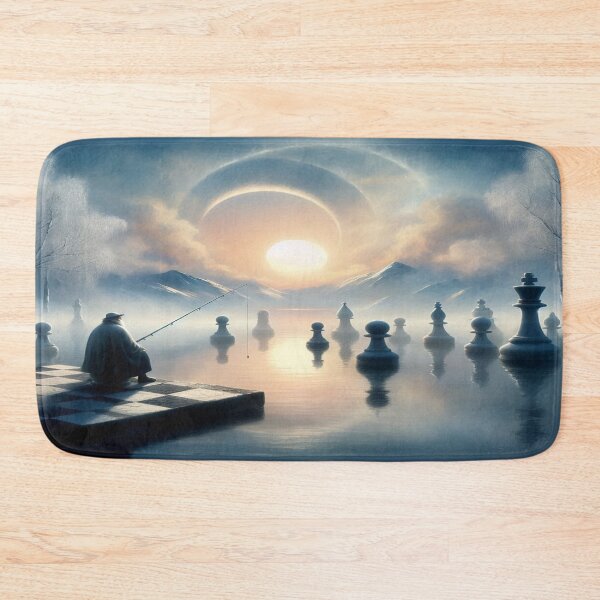 Item preview, Winter Solstice Chess Lake designed and sold by daweave77.