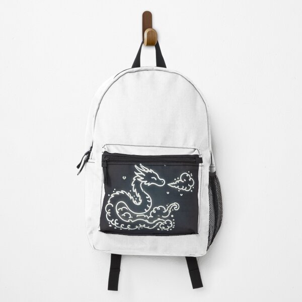 Item preview, Cute Neon Dragon Cloud Kawaii Line Art designed and sold by BigBlueArt.