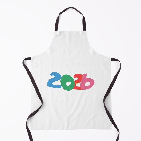 Item preview, Cute Colorful 2026 – Playful New Year Typography Design designed and sold by GlitchGameStudio.