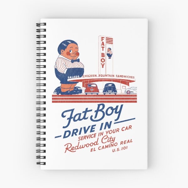 Item preview, Fat Boy Barbecue Retro BBQ Restaurant San Francisco CA designed and sold by ourkid.