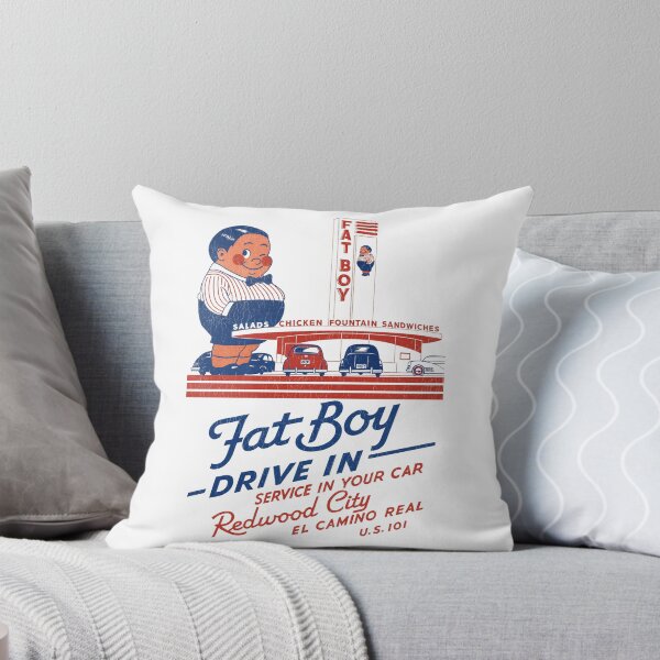 Item preview, Fat Boy Barbecue Retro BBQ Restaurant San Francisco CA designed and sold by ourkid.