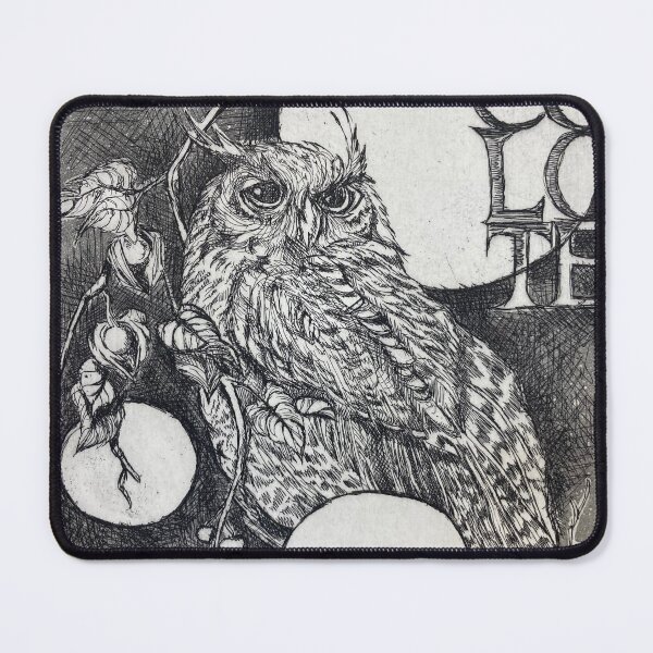 Item preview, El Tecolote Owl designed and sold by Cristina Vizcaino Art.