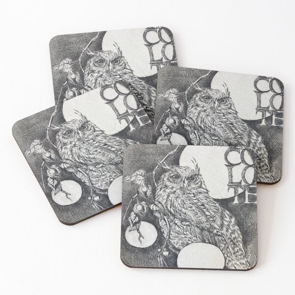Item preview, El Tecolote Owl designed and sold by Cristina Vizcaino Art.