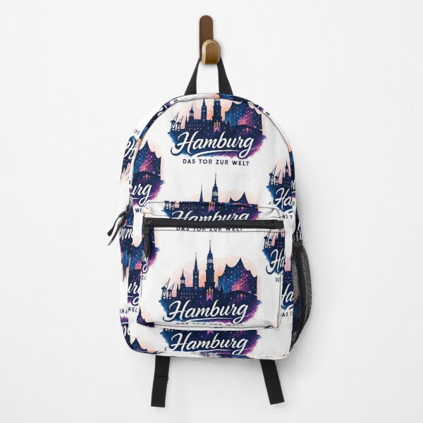 Item preview, Hamburg Gateway to the World City Silhouette Harbor Gift designed and sold by Pineapple-Tree.
