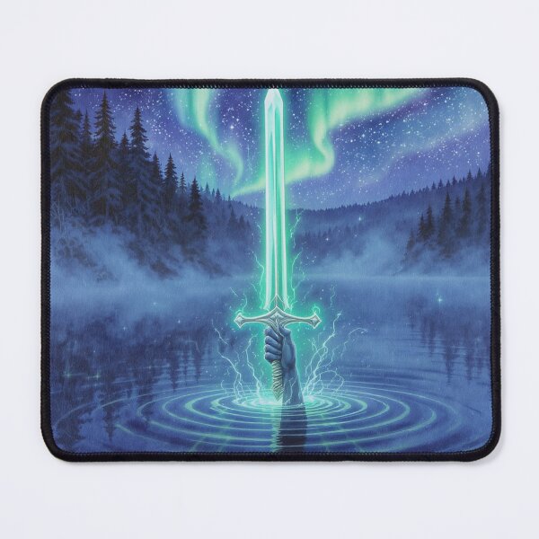 Item preview, Excalibur and the Lady of the Lake designed and sold by jefboutique6150.