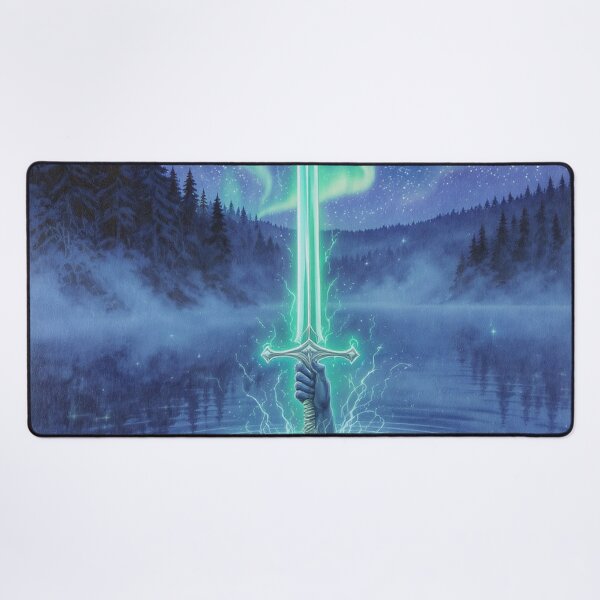 Item preview, Excalibur and the Lady of the Lake designed and sold by jefboutique6150.