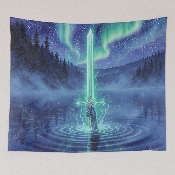Item preview, Excalibur and the Lady of the Lake designed and sold by jefboutique6150.