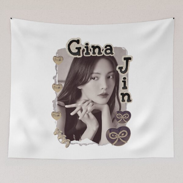 Item preview, Gina Jin – Jin Chen (金晨) Chinese Actress Cdrama Chinese Entertainment Scrapbook Collage Cozy Y2K Vintage Design designed and sold by HELL0WBELLO.