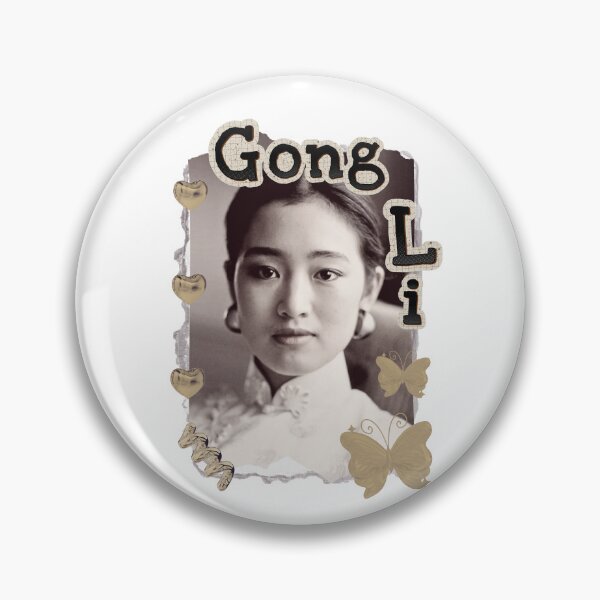 Item preview, Gong Li (巩俐) Chinese Actress Cdrama Chinese Entertainment Scrapbook Collage Cozy Y2K Vintage Design designed and sold by HELL0WBELLO.