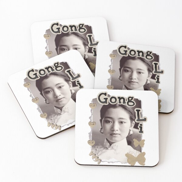 Item preview, Gong Li (巩俐) Chinese Actress Cdrama Chinese Entertainment Scrapbook Collage Cozy Y2K Vintage Design designed and sold by HELL0WBELLO.