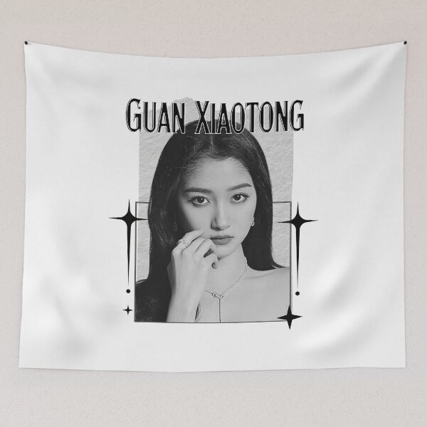Item preview, Guan Xiaotong (关晓彤) Chinese Actress Cdrama Chinese Entertainment Scrapbook Collage Cozy Y2K Vintage Design designed and sold by HELL0WBELLO.