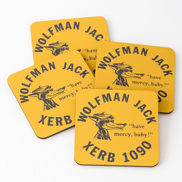 Item preview, WOLFMAN JACK - XERB 1090 80s Rock Radio DJ designed and sold by ourkid.