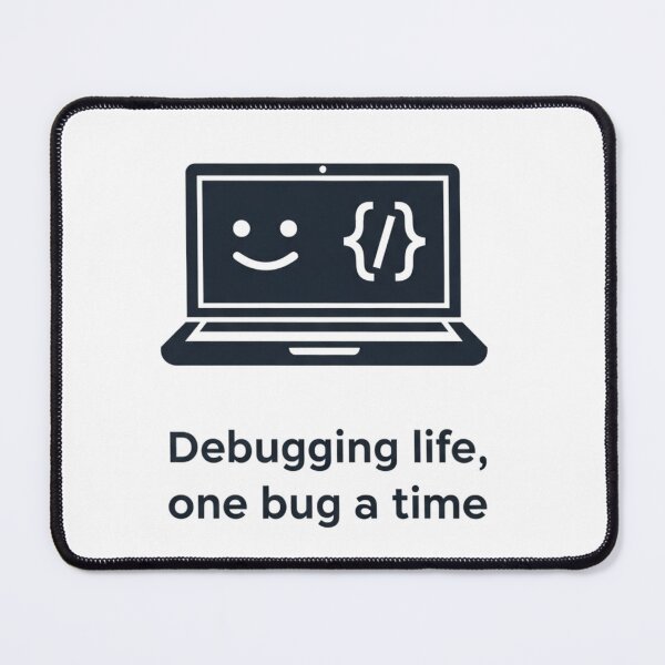 Item preview, Minimalist Debugging Life Funny Coder Gift T-Shirt | Software Engineer Humor designed and sold by Design_Your_Day.