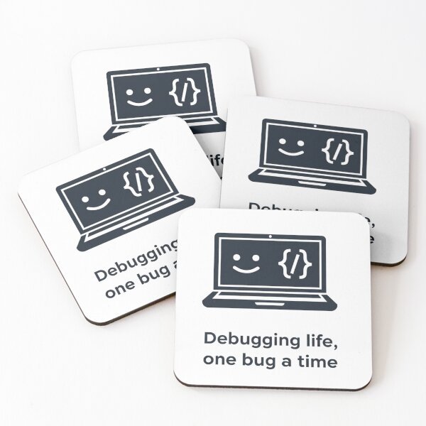 Item preview, Minimalist Debugging Life Funny Coder Gift T-Shirt | Software Engineer Humor designed and sold by Design_Your_Day.