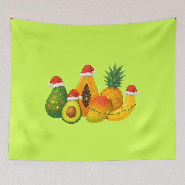 Item preview, Tropical Christmas Fruit Fest designed and sold by annenambiro.
