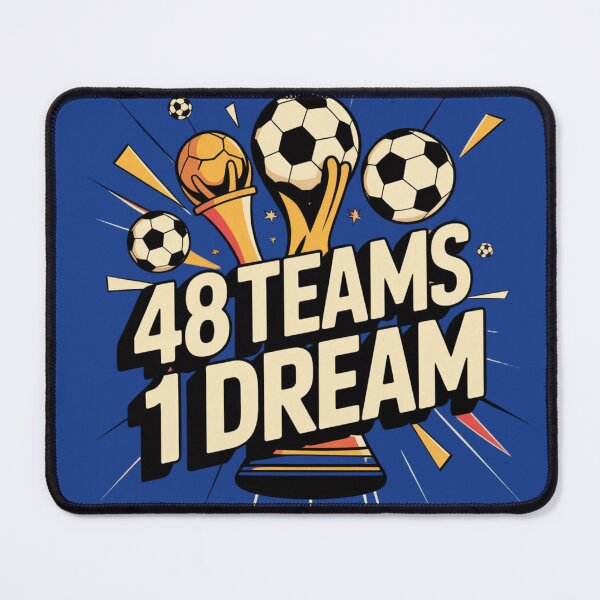 Item preview, 48 Teams One Dream International Soccer Fan Shirt designed and sold by shminoa.